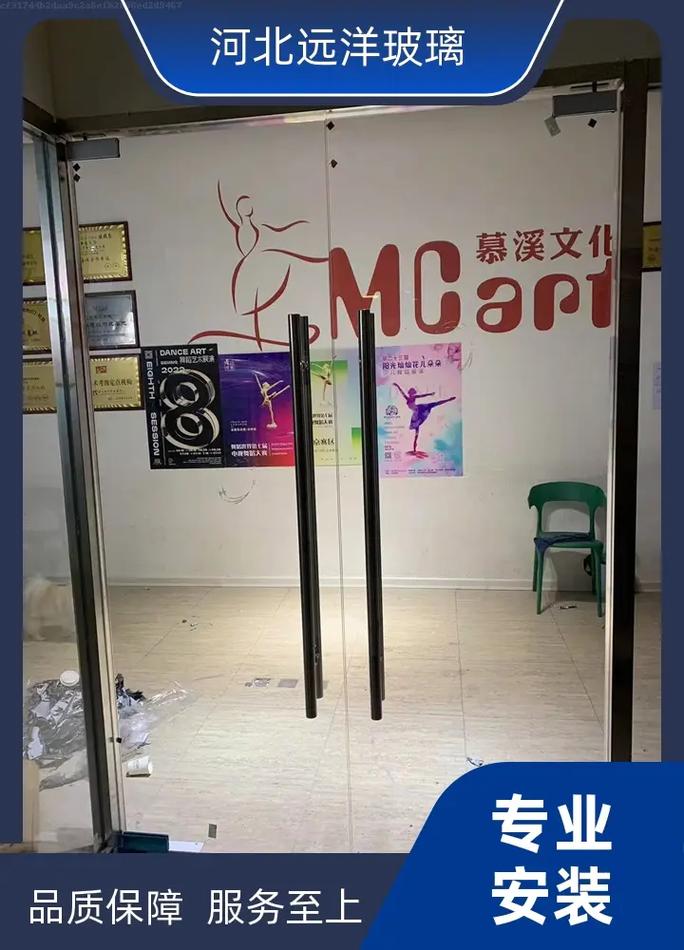欒城玻璃門廠家匠心之作 油砂玻璃門，朦朧雅致光影靈動(dòng)